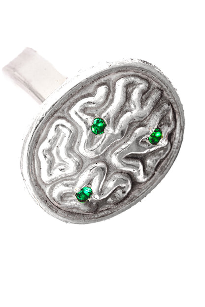 Emerald Thoughts Ring