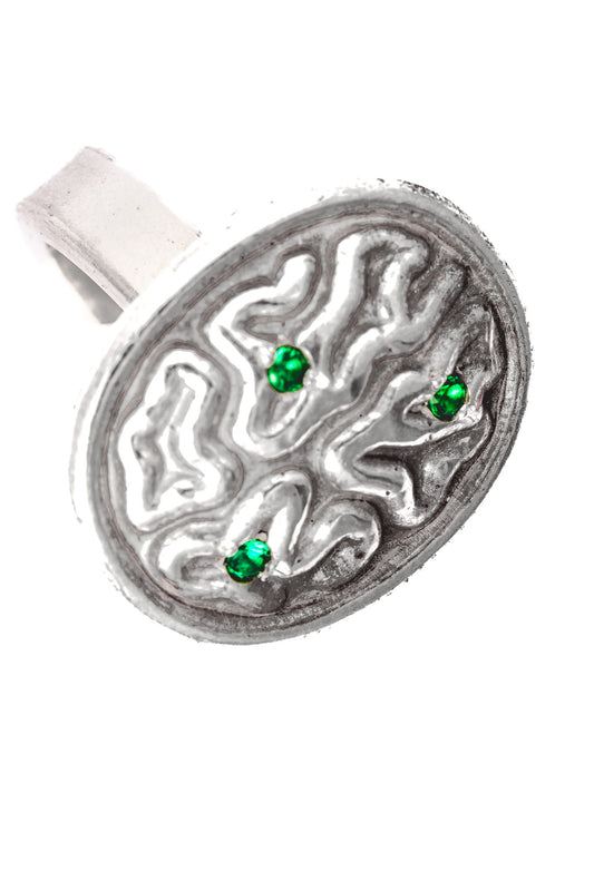 Emerald Thoughts Ring