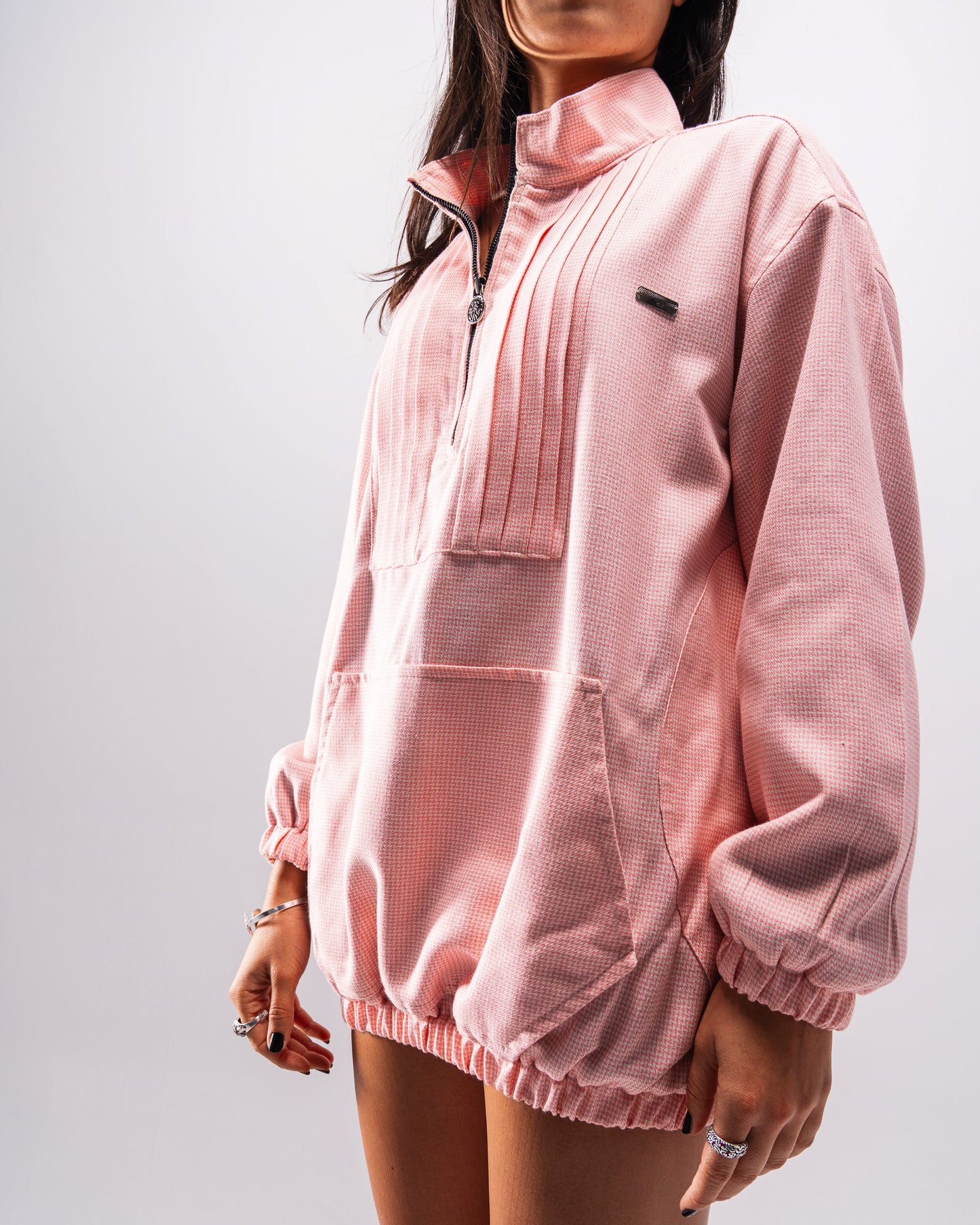 Royal Pleats Quarter Zip