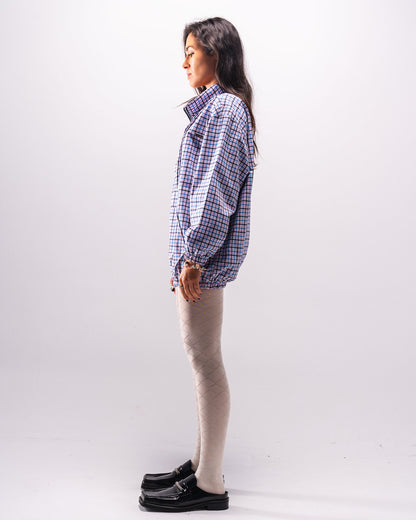 Silent Pleats Quarter Zip