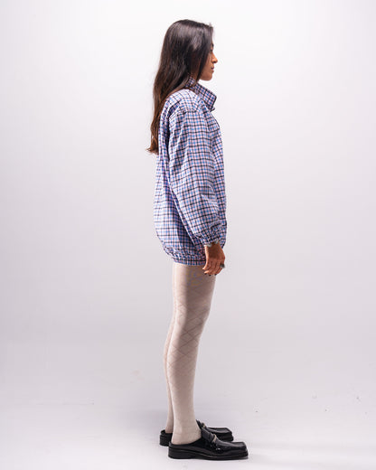 Silent Pleats Quarter Zip
