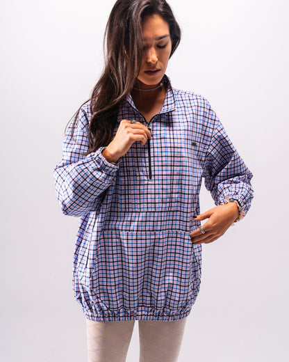 Silent Pleats Quarter Zip
