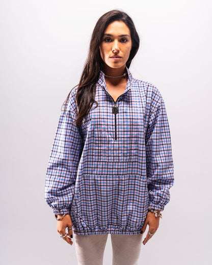 Silent Pleats Quarter Zip