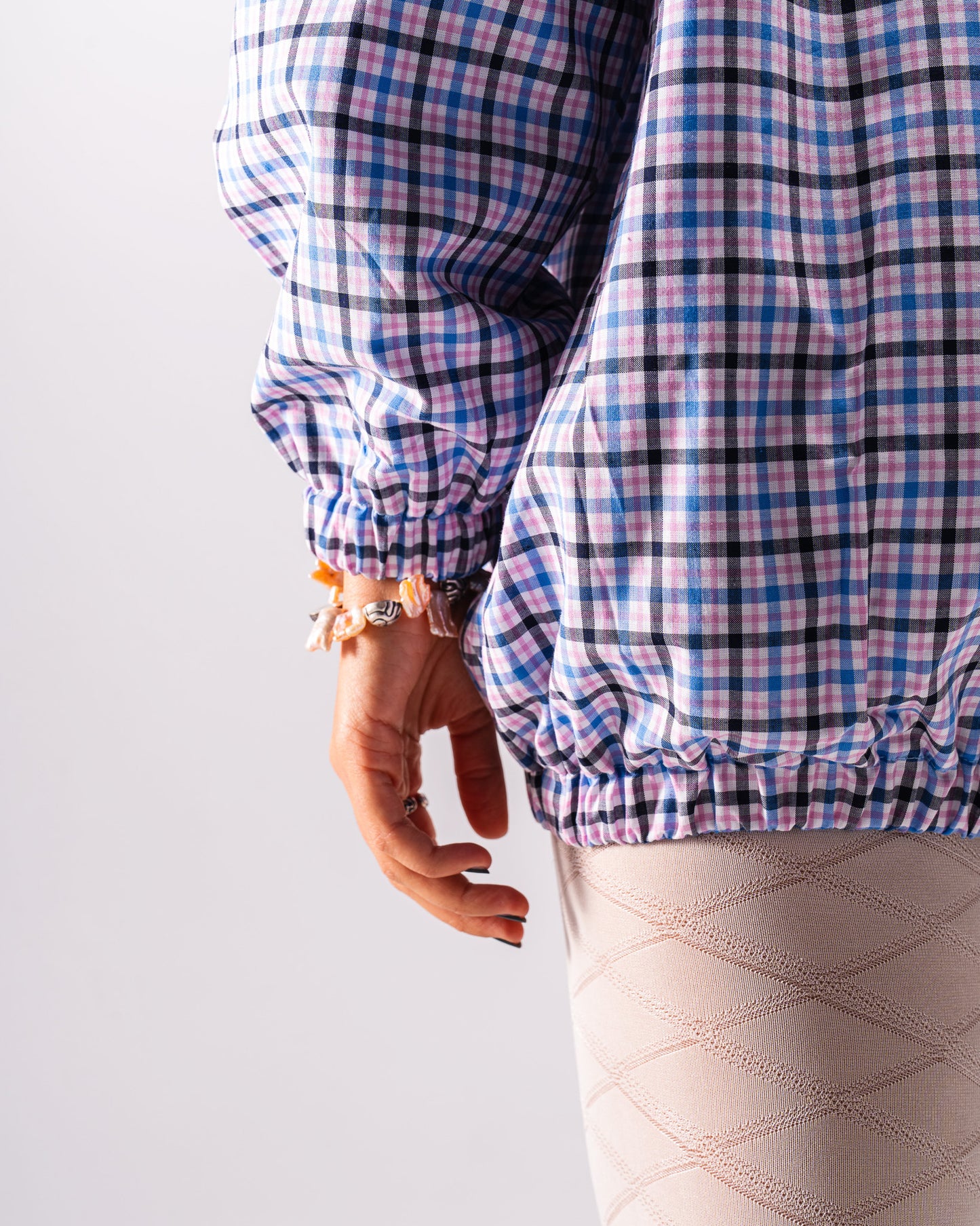 Silent Pleats Quarter Zip