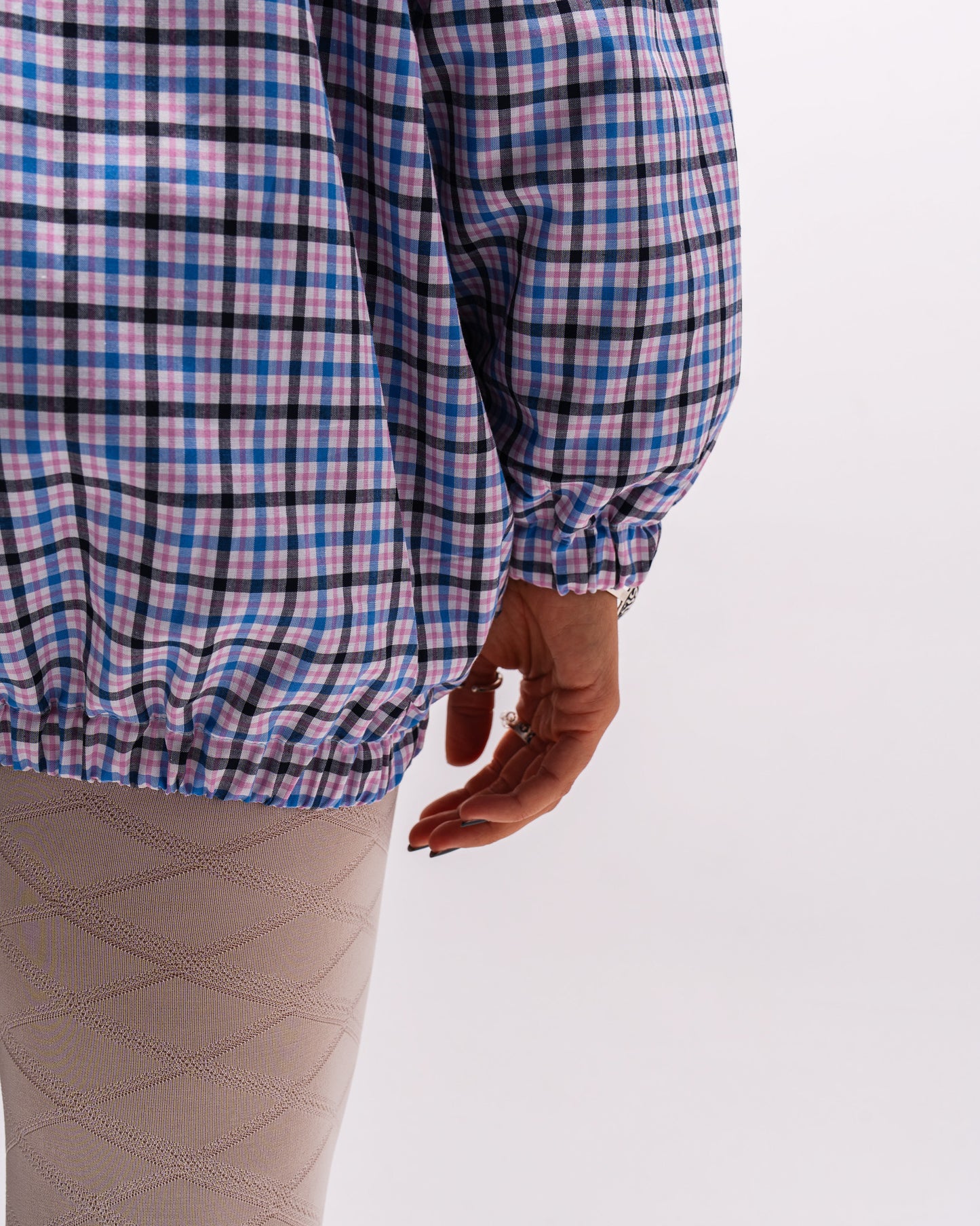 Silent Pleats Quarter Zip