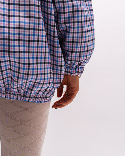 Silent Pleats Quarter Zip