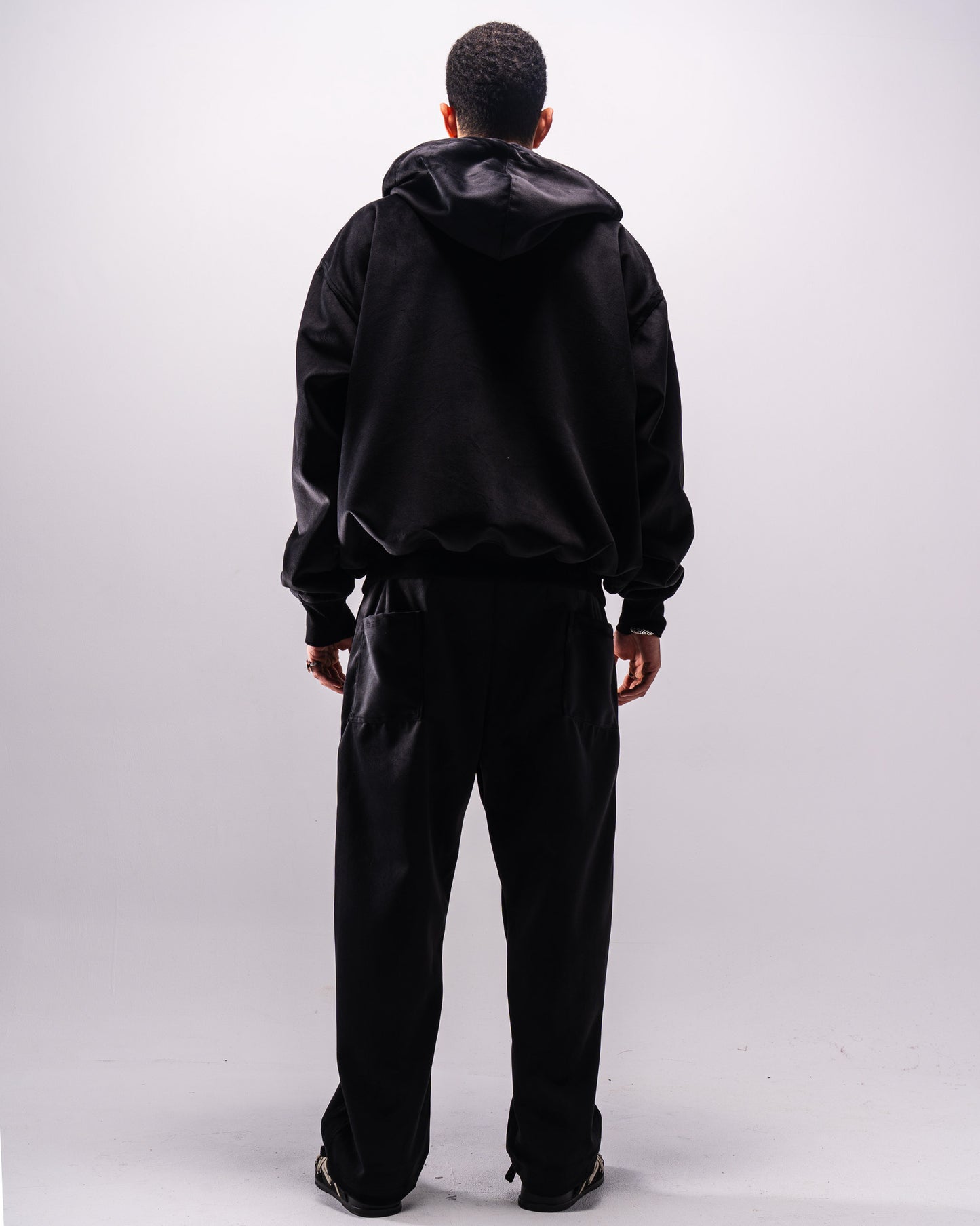 Cortex Collar Velour Zip-up