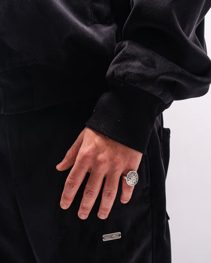 Cortex Collar Velour Zip-up