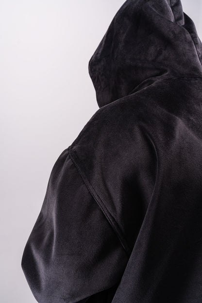 Cortex Collar Velour Zip-up