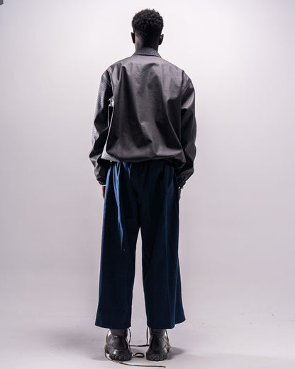 Flipped Denim Wide Pants