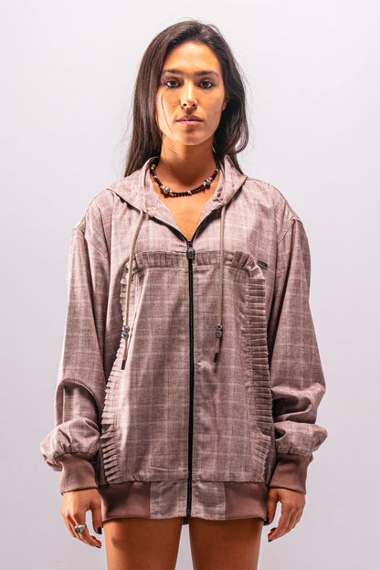 Ruffle Lover Zip-up