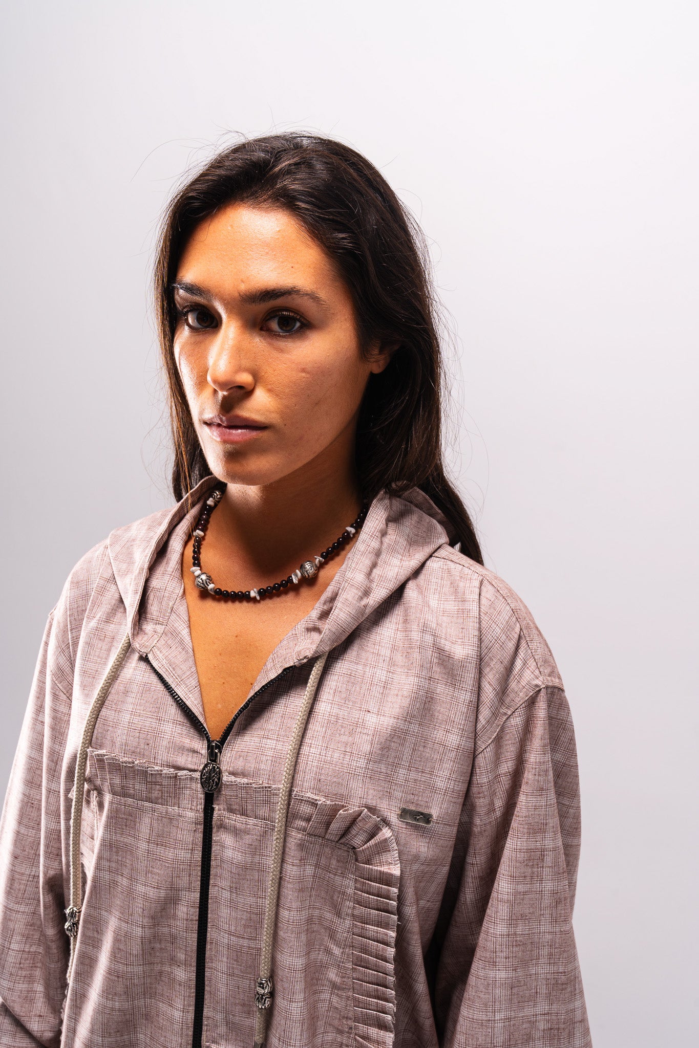 Ruffle Lover Zip-up
