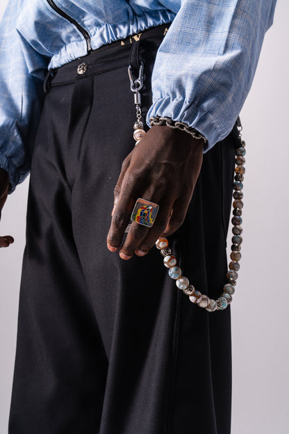Frontal Cut Pants
