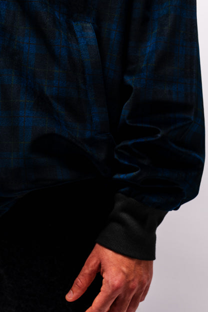 Cortex Collar Velvet Zip-up