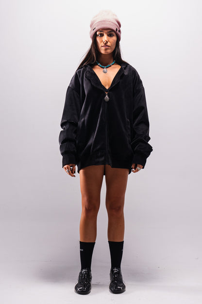 Cortex Collar Velour Zip-up