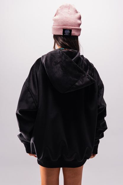Cortex Collar Velour Zip-up