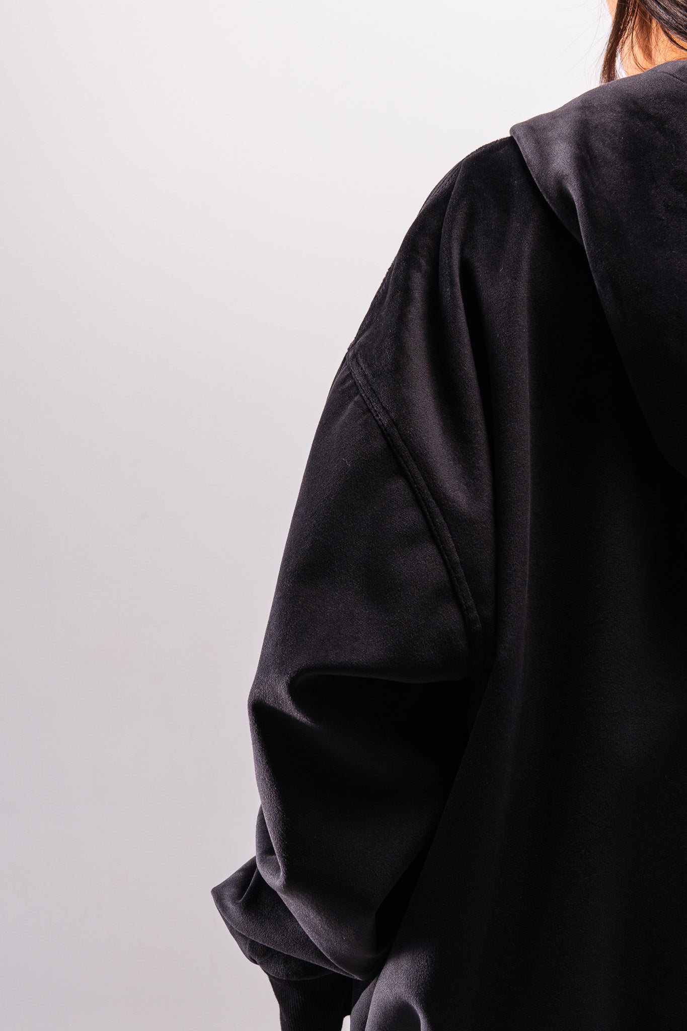 Cortex Collar Velour Zip-up