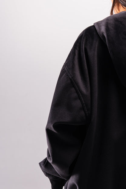Cortex Collar Velour Zip-up