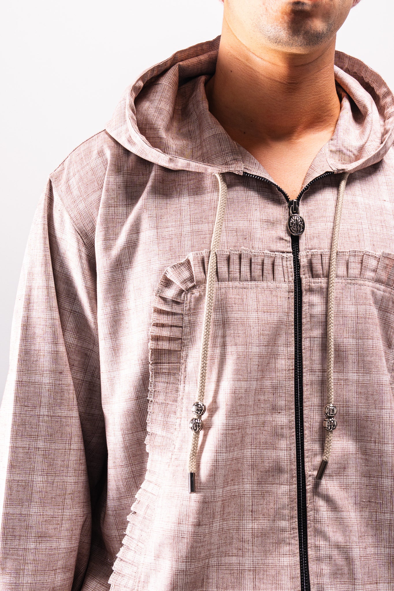 Ruffle Lover Zip-up