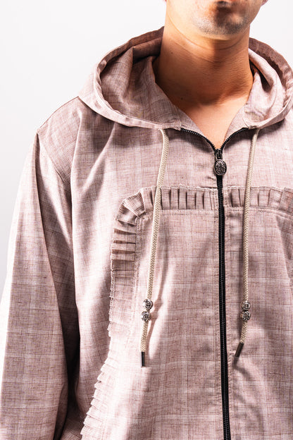 Ruffle Lover Zip-up