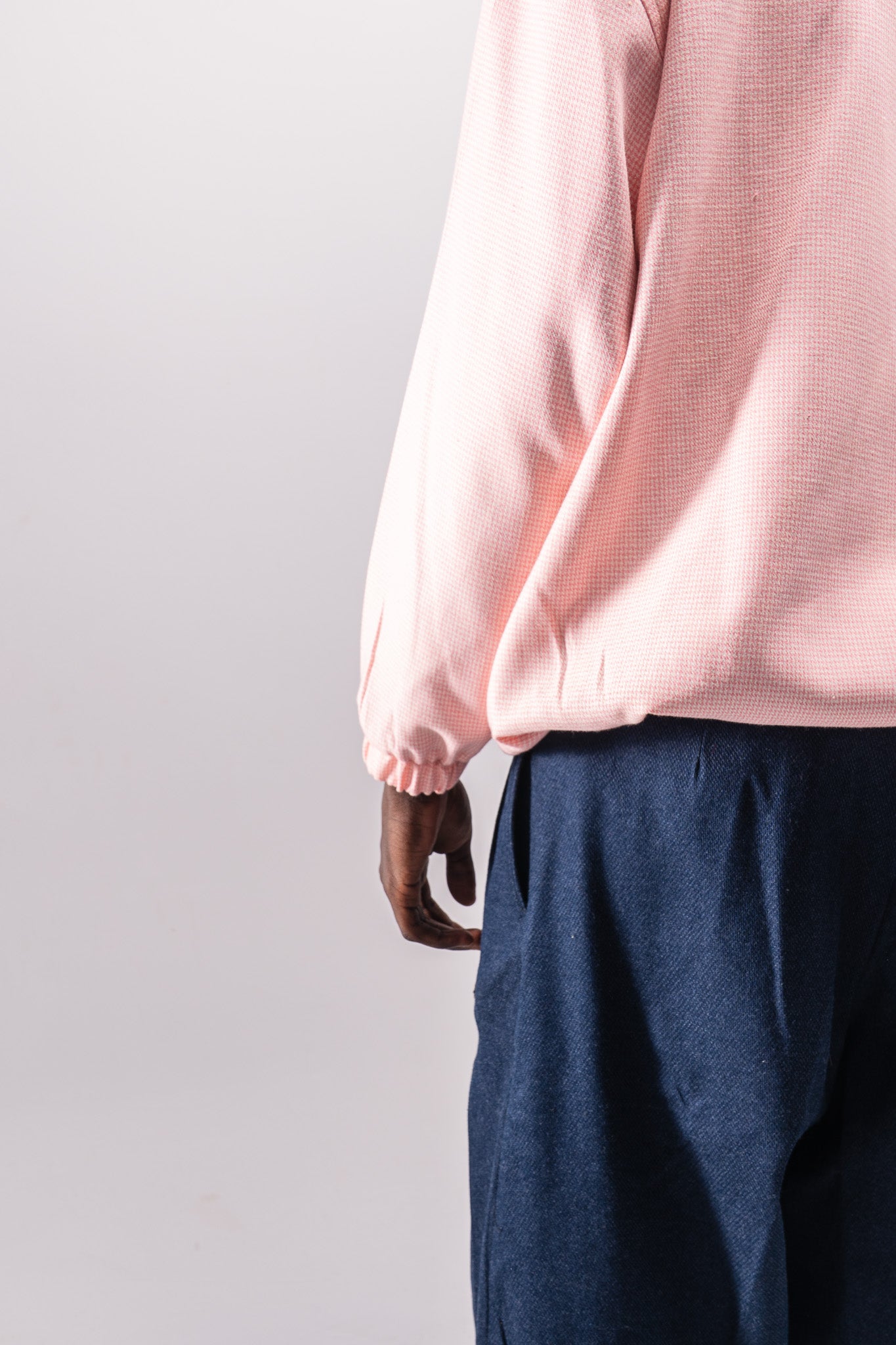 Royal Pleats Half-Zip