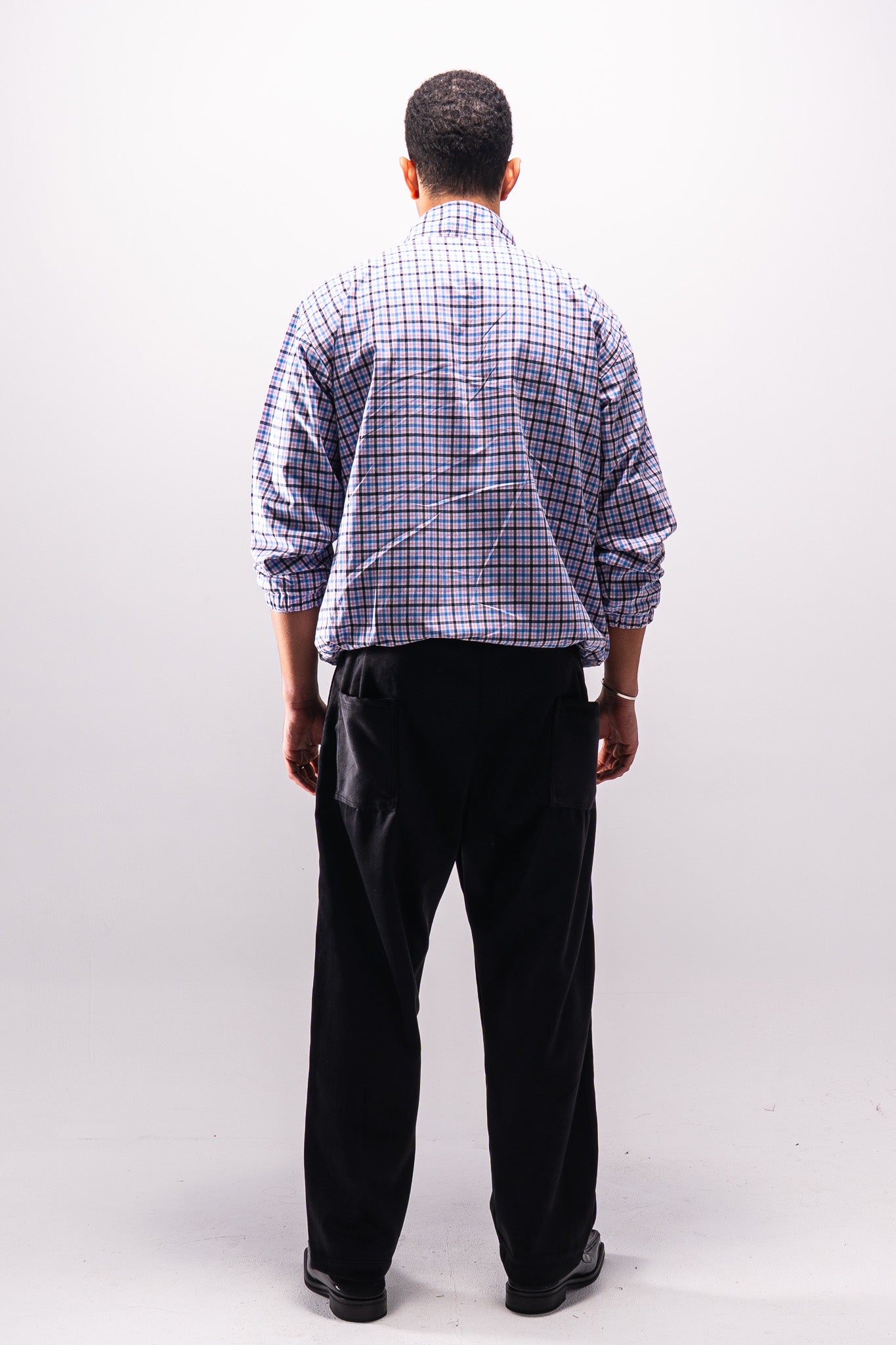 Silent Pleats Quarter Zip