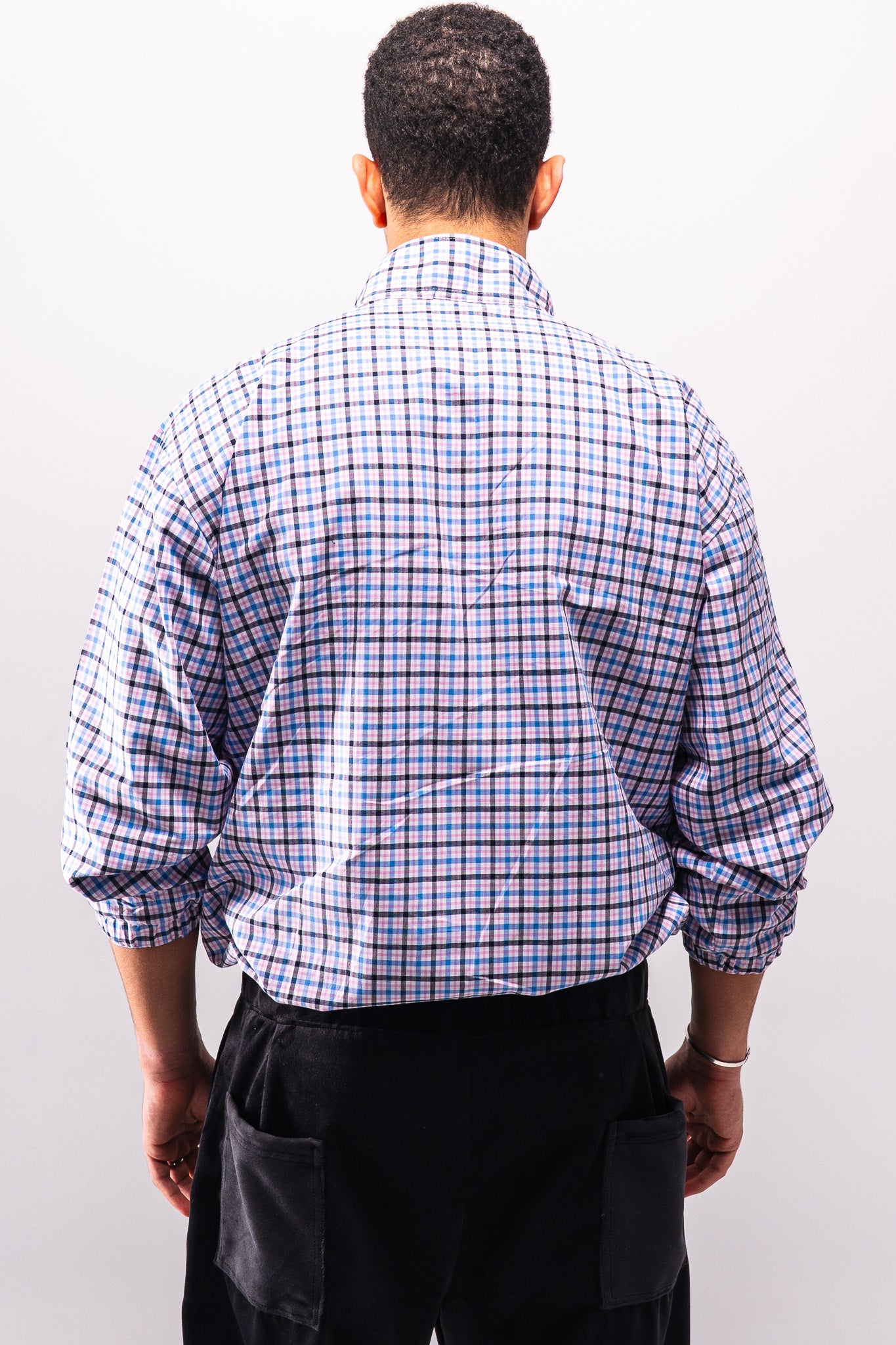 Silent Pleats Quarter Zip