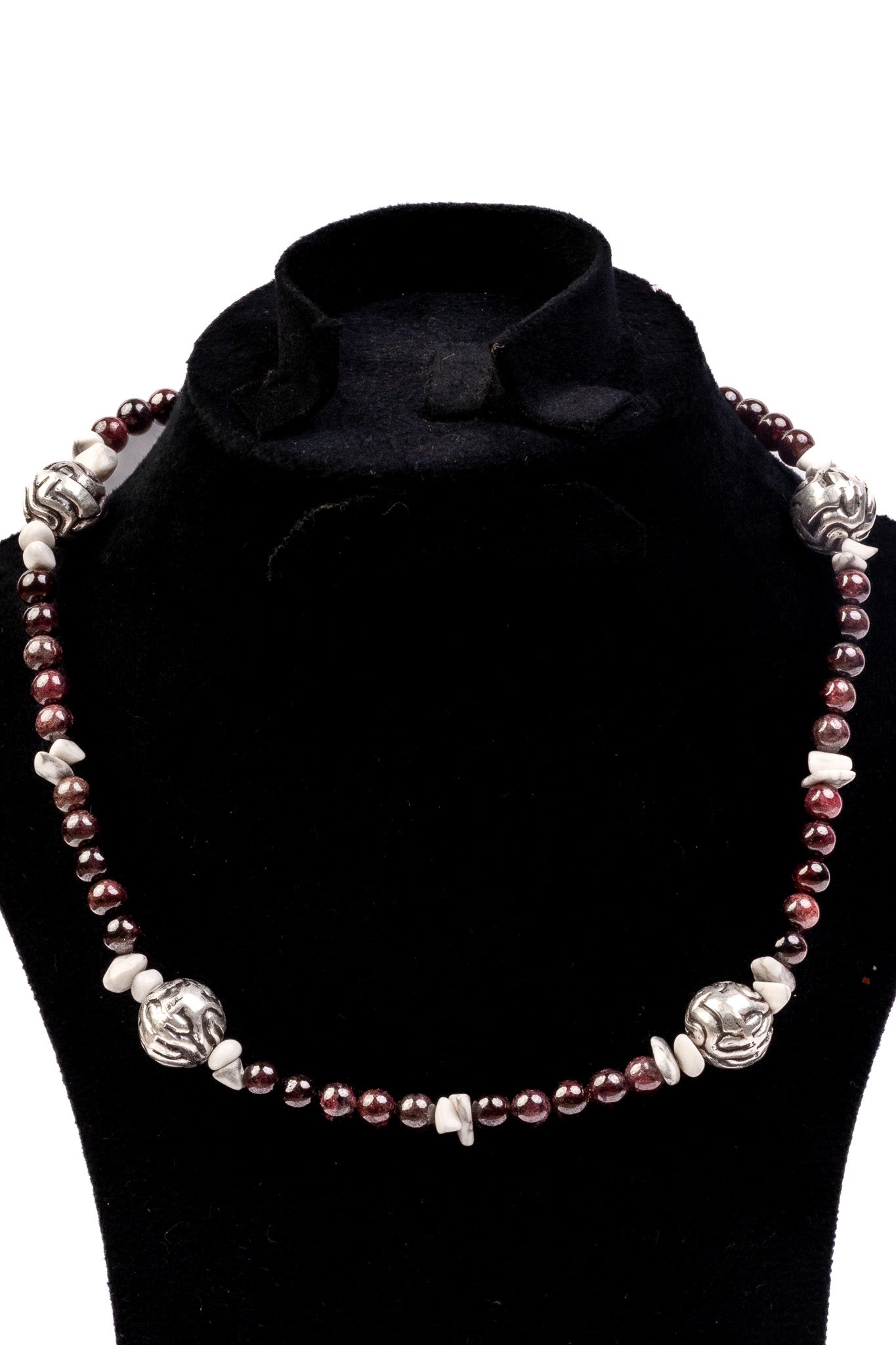 Garnet Thoughts Necklace