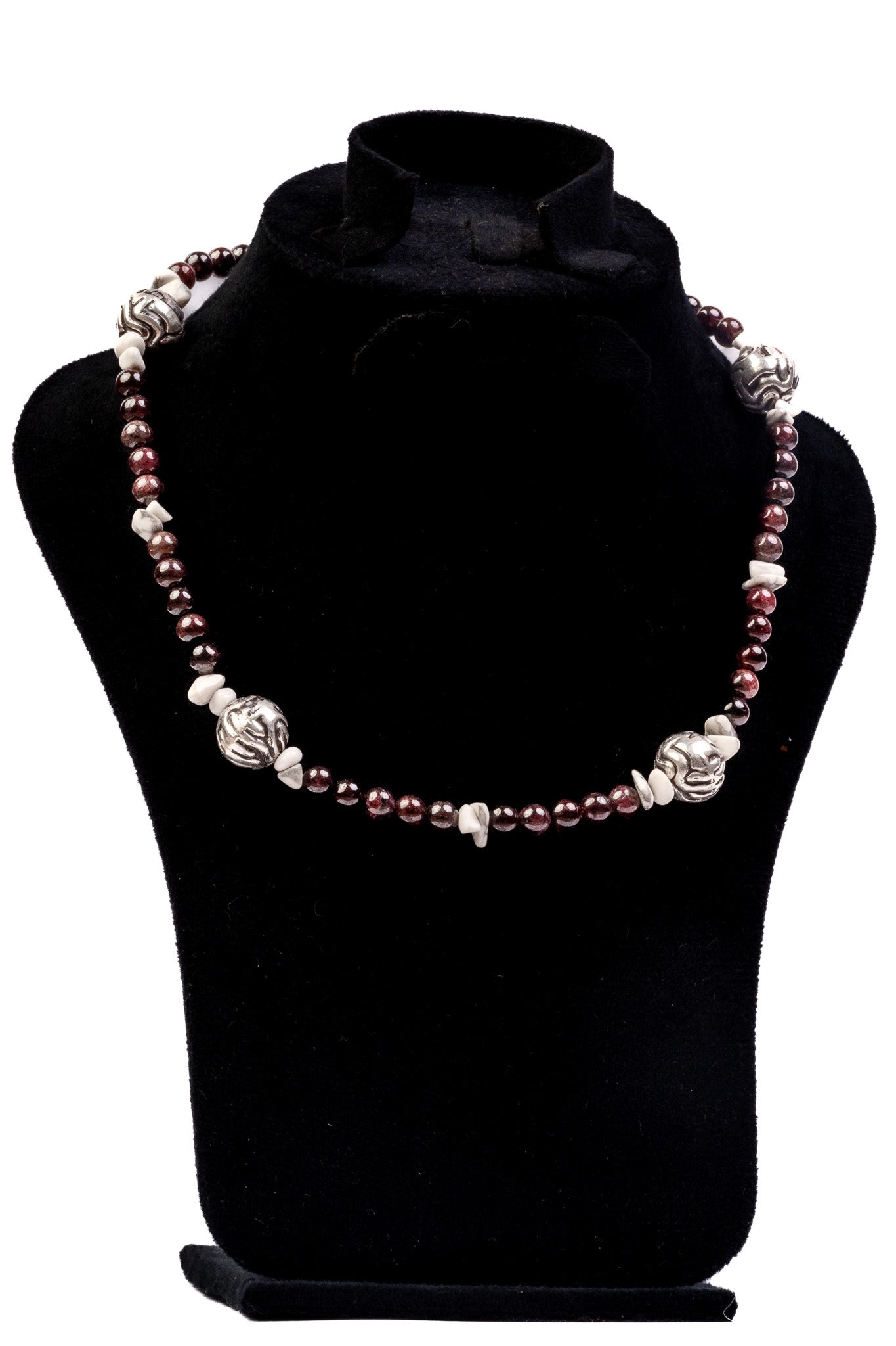 Garnet Thoughts Necklace