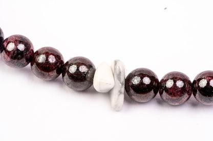 Garnet Thoughts Necklace