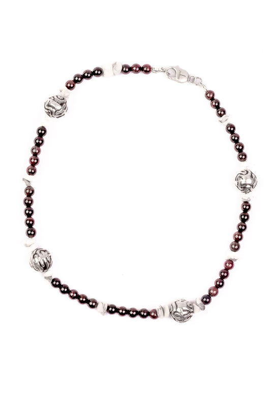 Garnet Thoughts Necklace