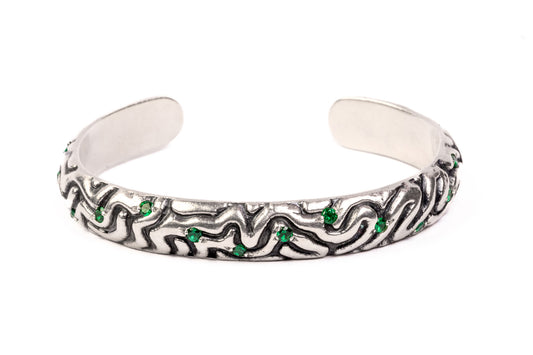 Cortex Emerald Bangle