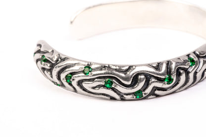 Cortex Emerald Bangle