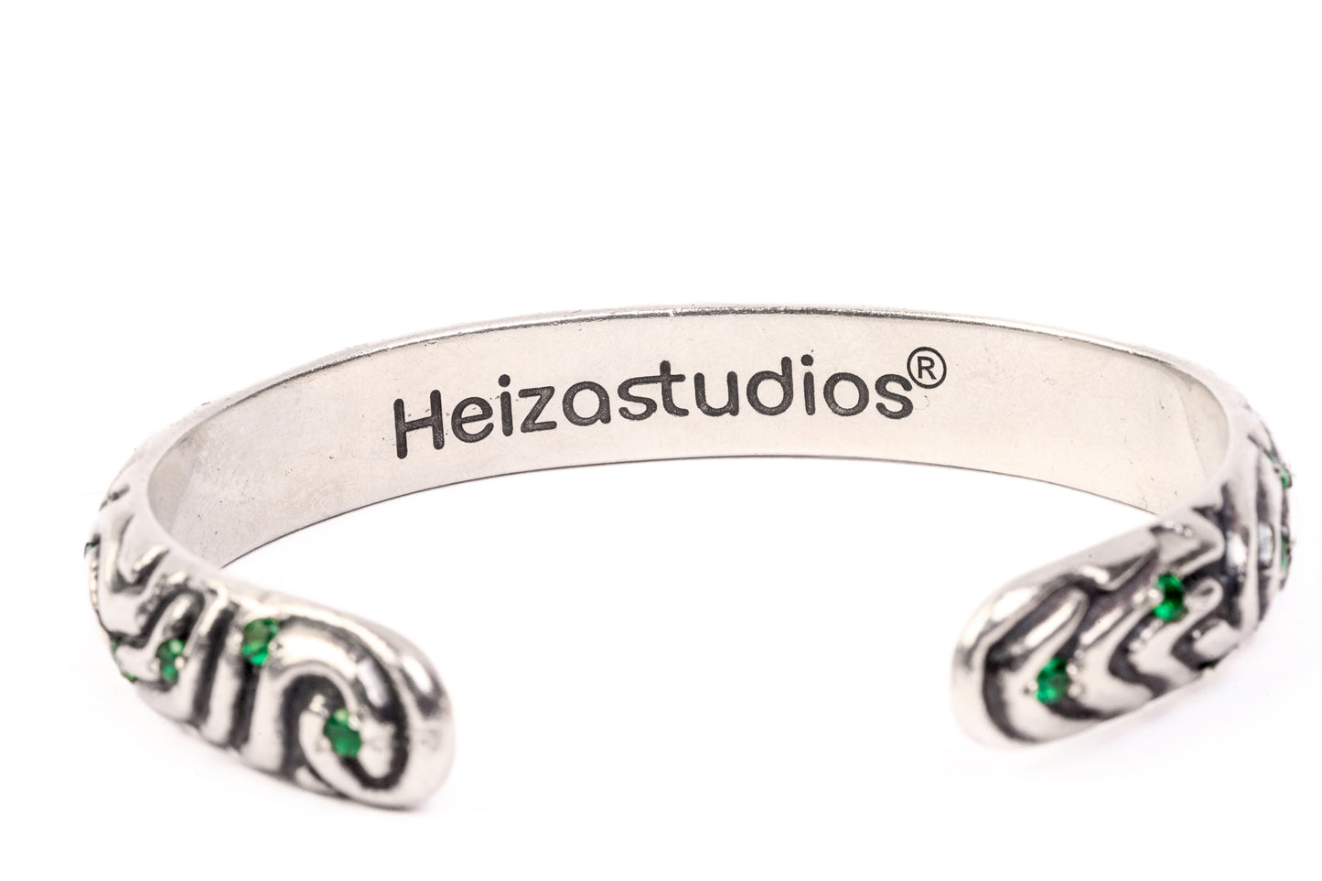 Cortex Emerald Bangle