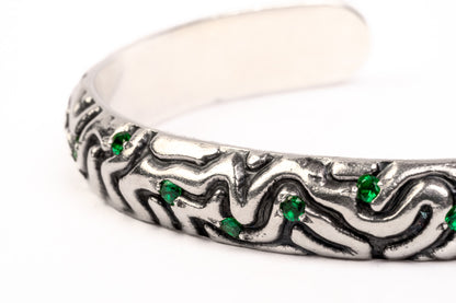 Cortex Emerald Bangle