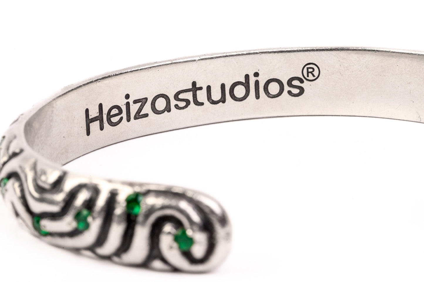 Cortex Emerald Bangle