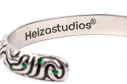 Cortex Emerald Bangle