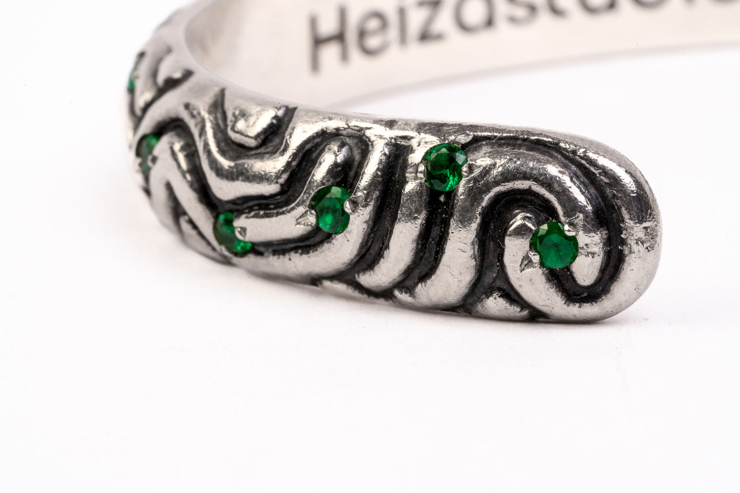 Cortex Emerald Bangle