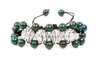 Chrysocolla Teamwork Bracelet