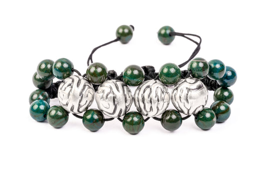 Chrysocolla Teamwork Bracelet
