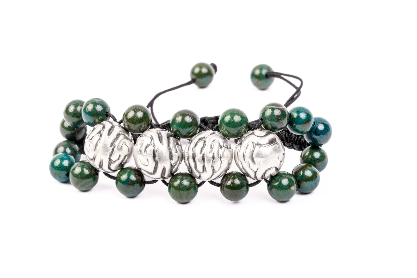 Chrysocolla Teamwork Bracelet