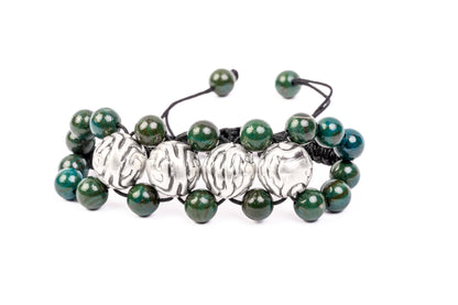 Chrysocolla Teamwork Bracelet