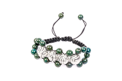 Chrysocolla Teamwork Bracelet