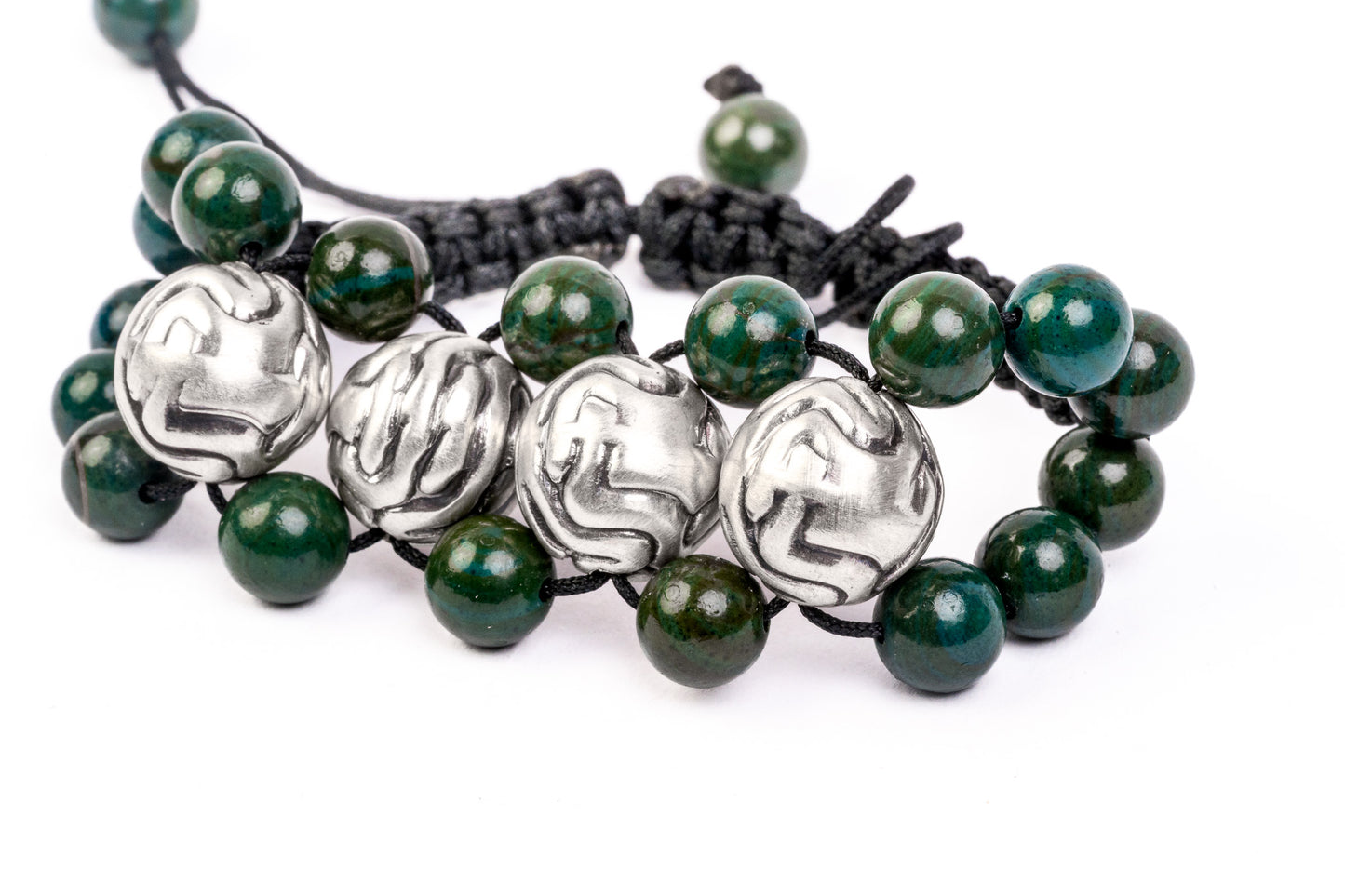 Chrysocolla Teamwork Bracelet