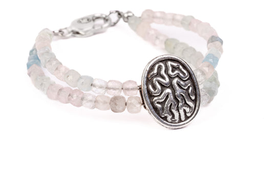 Morganite Thoughts Bracelet