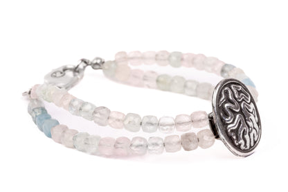 Morganite Thoughts Bracelet