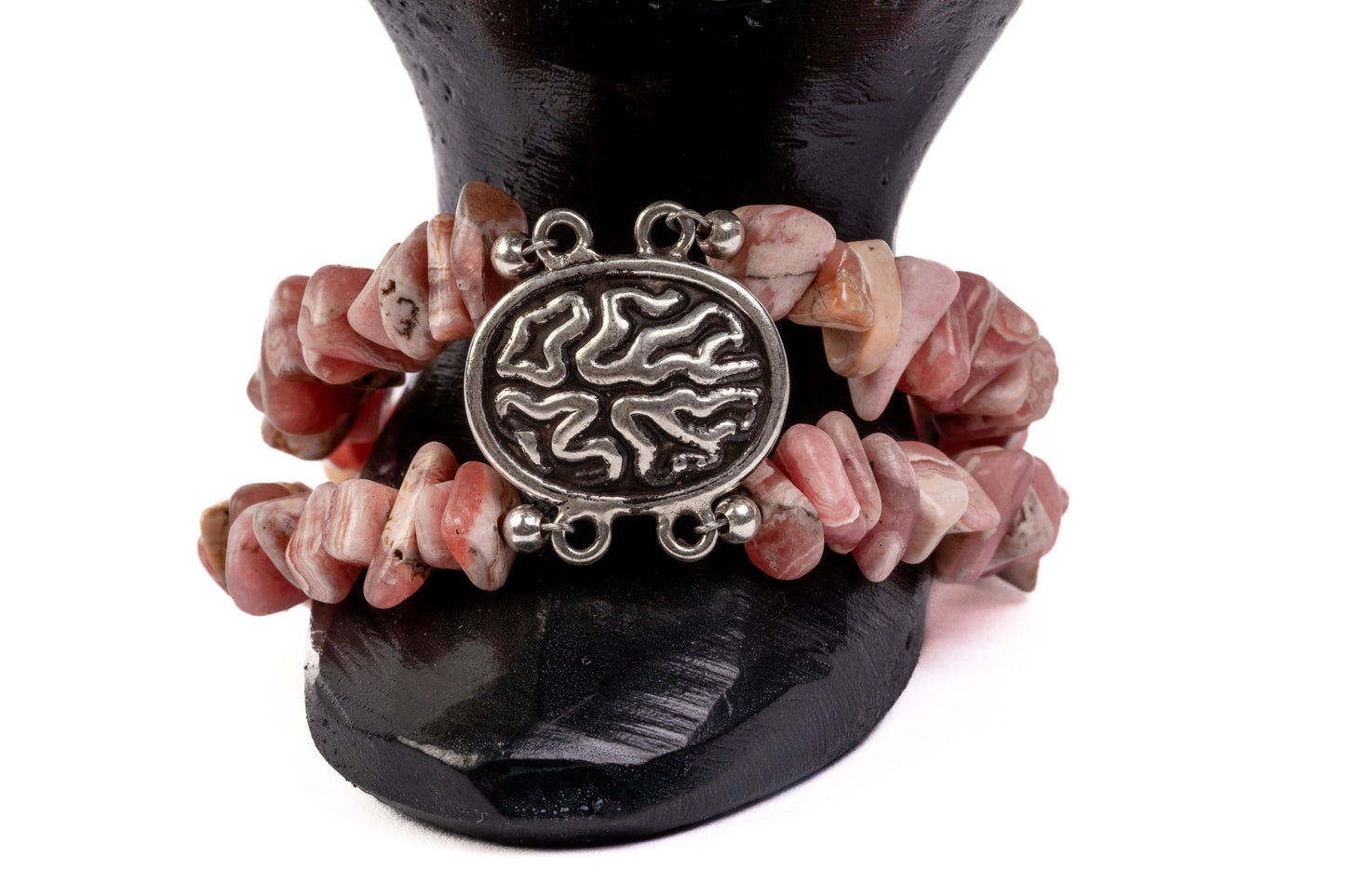 Bipolar Rhodochrosite Bracelet