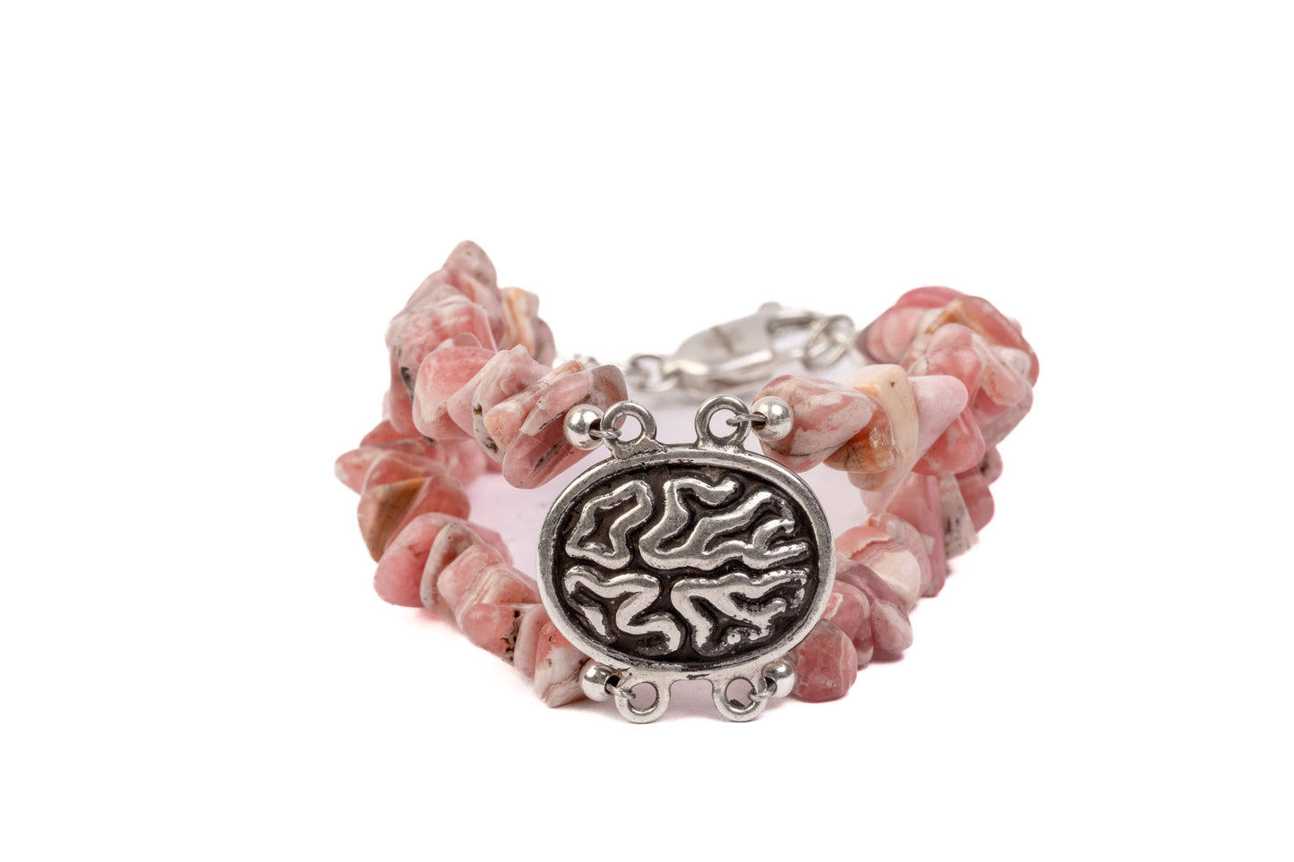 Bipolar Rhodochrosite Bracelet