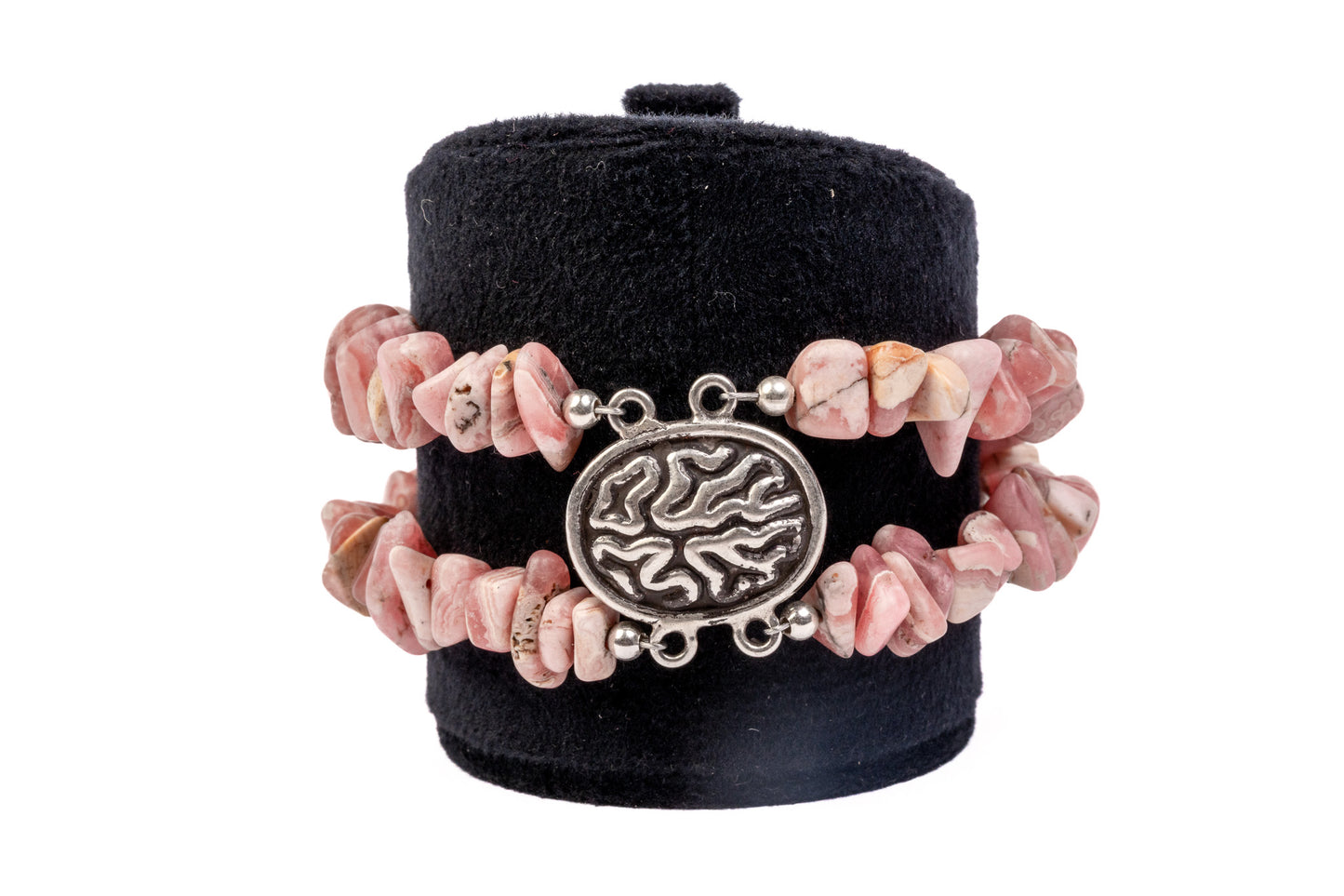 Bipolar Rhodochrosite Bracelet