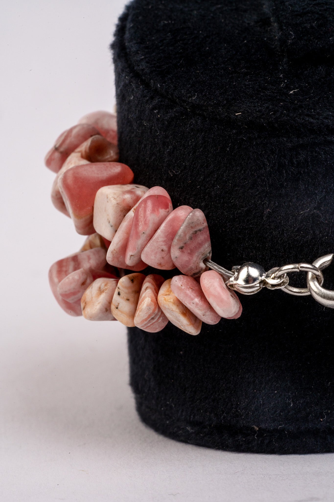 Bipolar Rhodochrosite Bracelet